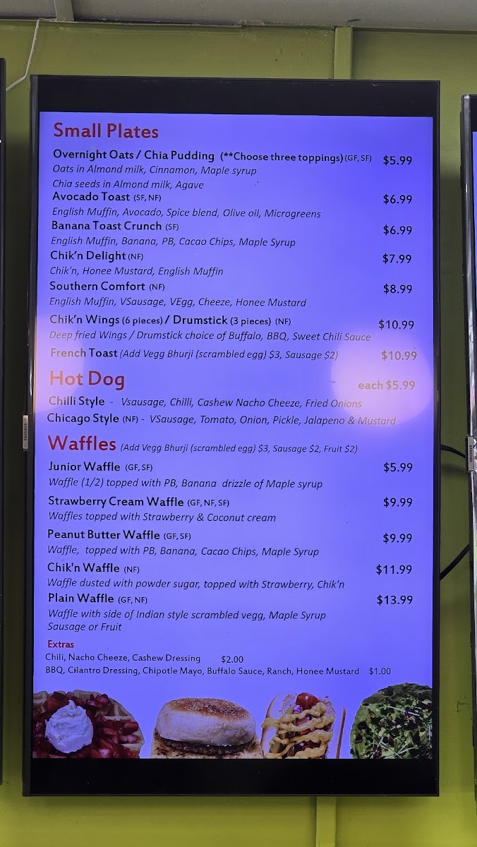 Pure Vegan Cafe Menu - Image 5